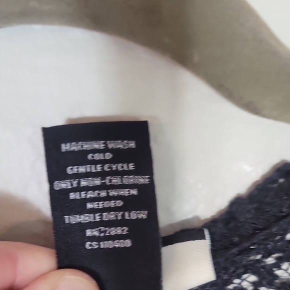 Studio 1940 Womens Open Knit Crochet Cardigan Size S Black Waist Tie - Picture 8 of 12